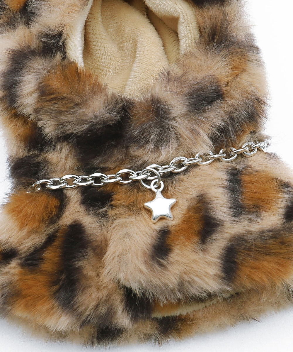 ぬいアニマルレオパード着ぐるみケープ15cm