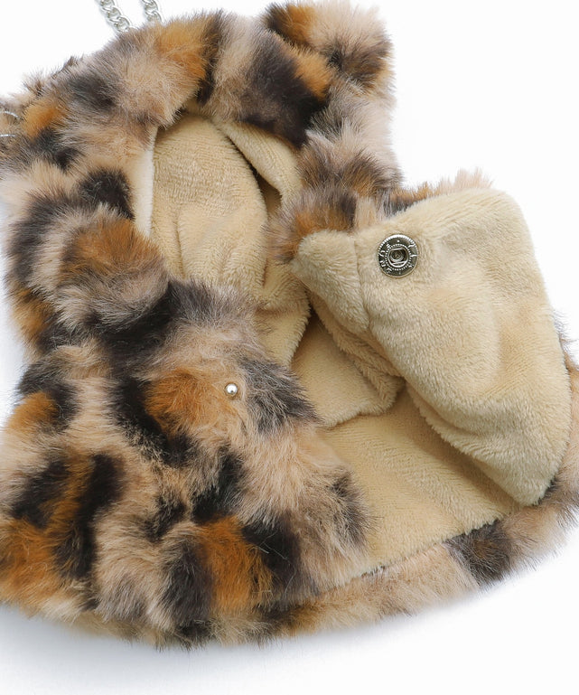 ぬいアニマルレオパード着ぐるみケープ15cm