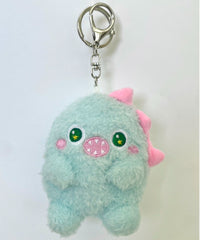 もこもこモンスターぬいぐるみキーホルダー