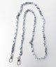 総柄チェーンストラップ/ホワイト