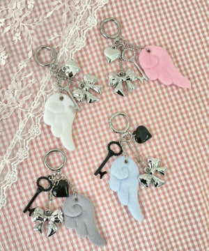 エンジェルウィングキーホルダー