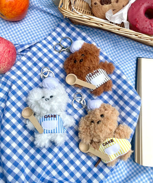 COOK　DOGぬいぐるみキーホルダー