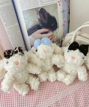 お姫様うさちゃんぬいぐるみキーホルダー