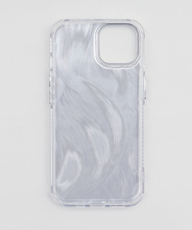 ビジューリボンiphoneケース（ピンク）