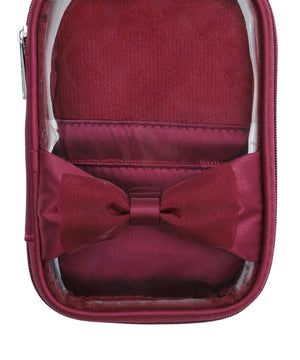 ダブルリボンサテンアクスタポーチ