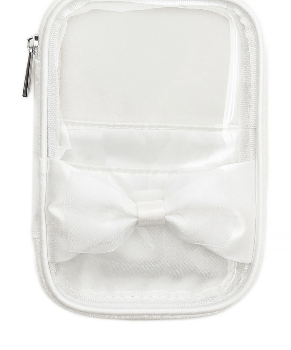 ダブルリボンサテンアクスタポーチ