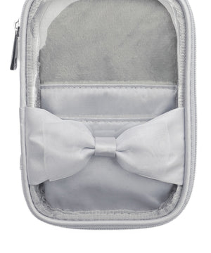 ダブルリボンサテンアクスタポーチ