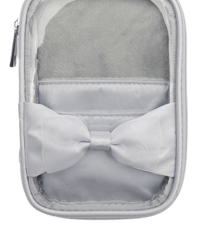 ダブルリボンサテンアクスタポーチ