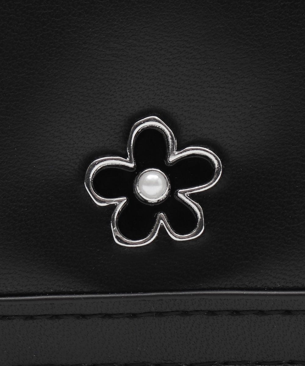 フラワーガマ口ウォレット