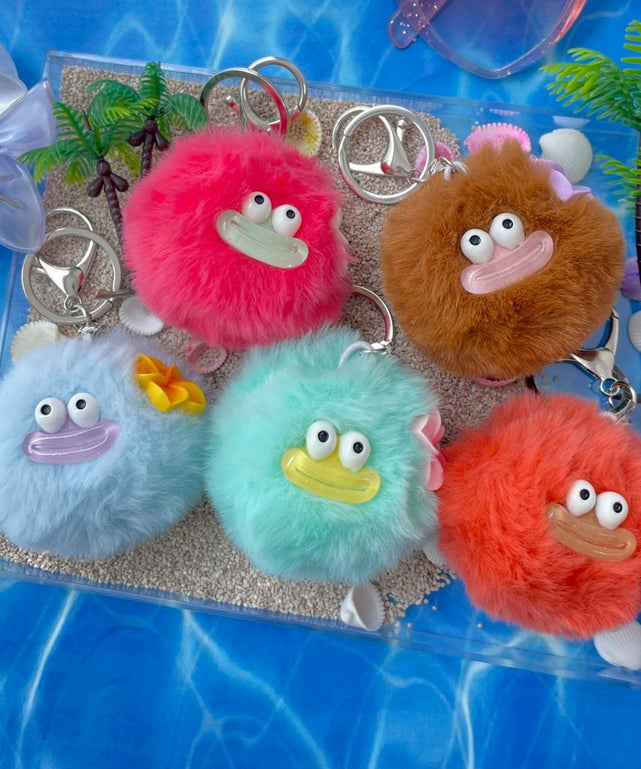 アゲアゲハイビスカスモンスターぬいぐるみキーホルダー