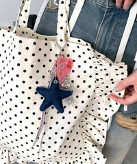 デニムモチーフセットキーホルダー