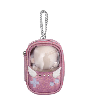 ラメピンク（柄1）