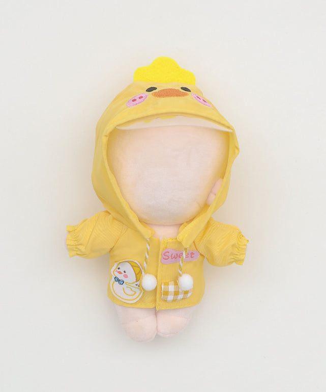 ぬいひよこレインコート15cm
