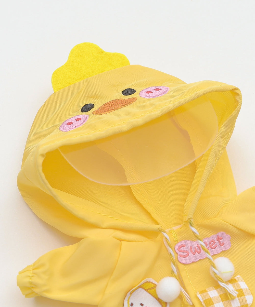 ぬいひよこレインコート15cm