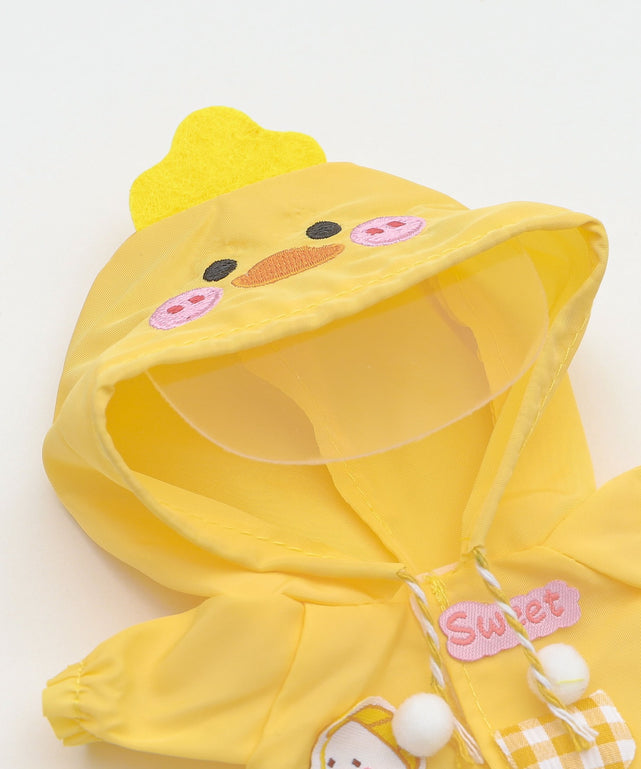 ぬいひよこレインコート15cm