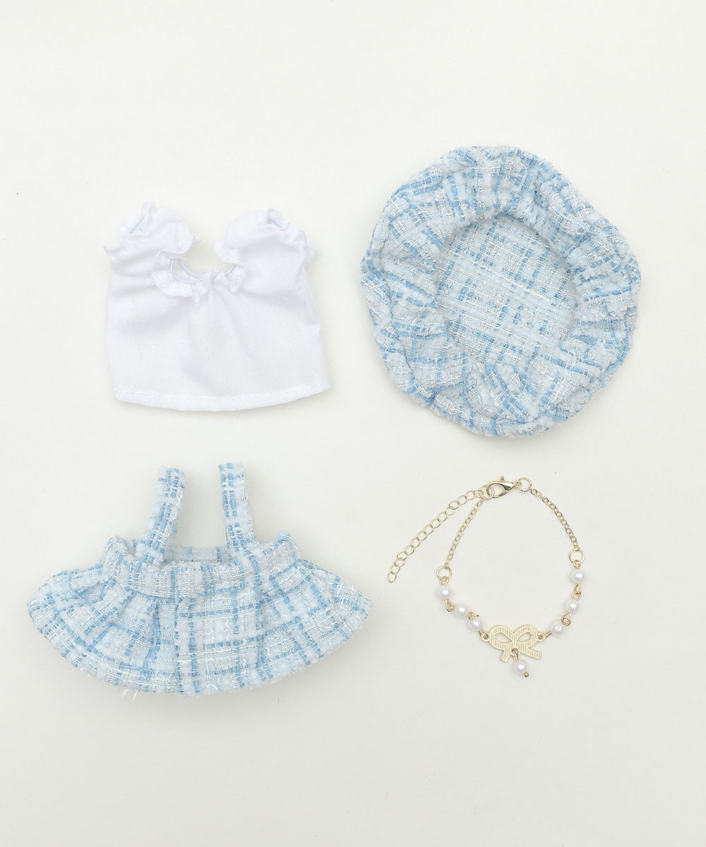 ぬいツイードワンピ10cm