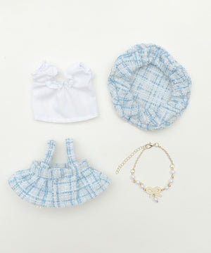 ぬいツイードワンピ10cm