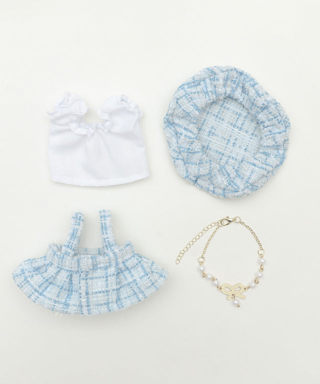 ぬいツイードワンピ10cm