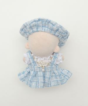 ぬいツイードワンピ10cm