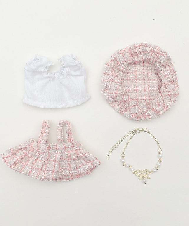 ぬいツイードワンピ10cm