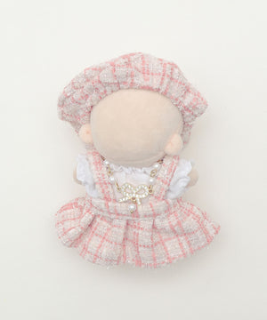 ぬいツイードワンピ10cm