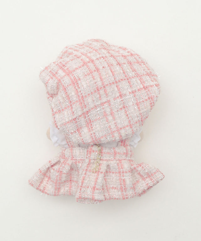 ぬいツイードワンピ10cm