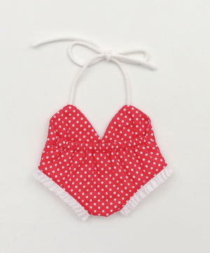 ぬいドット柄水着15cm