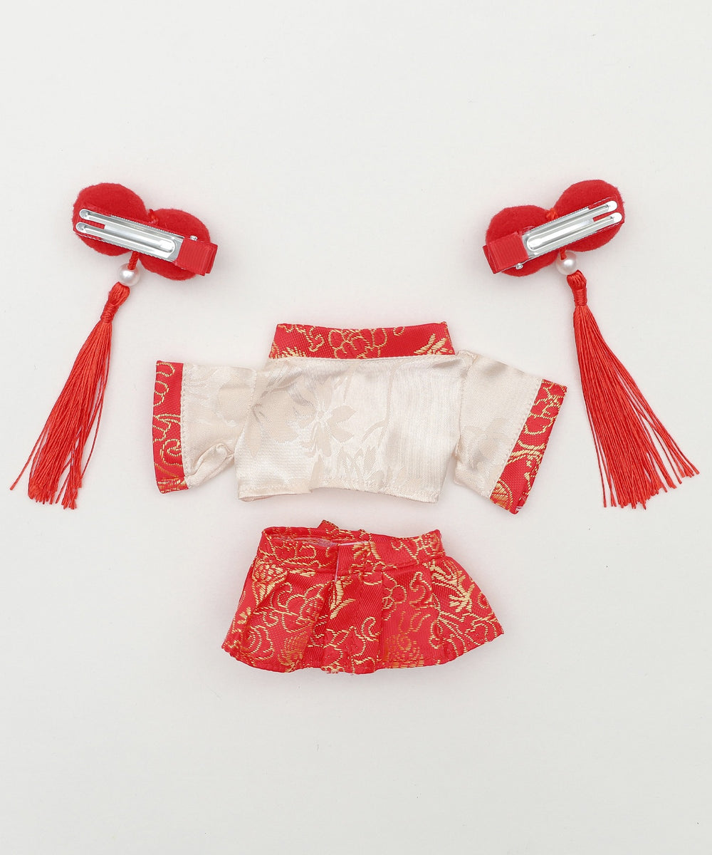 ぬいチャイナ服セット10cm