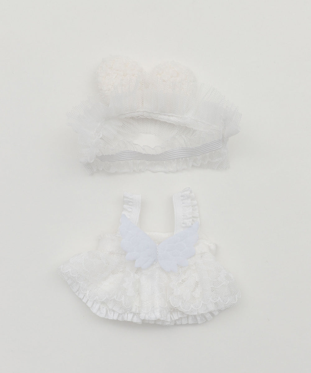 ぬいうさ耳エンジェルセット15cm