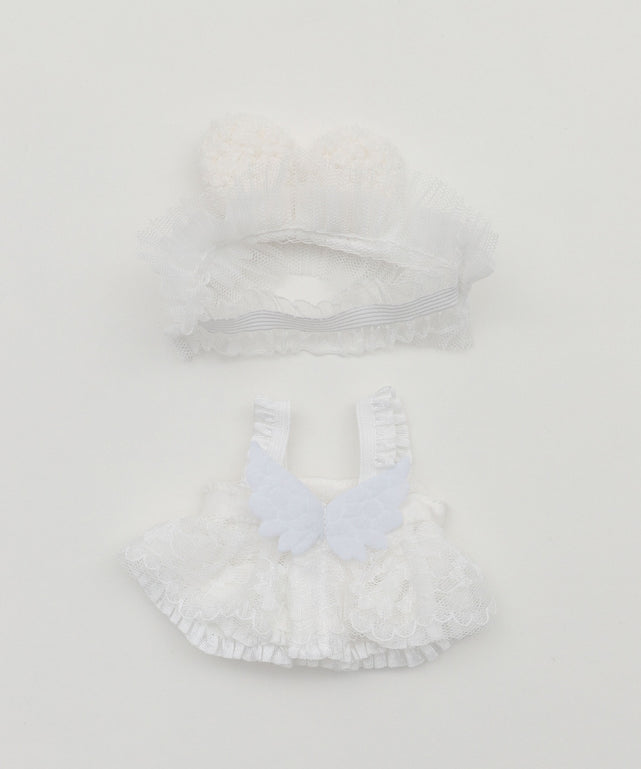 ぬいうさ耳エンジェルセット15cm