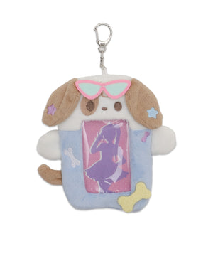 アニマルサングラスカードホルダーキーホルダー