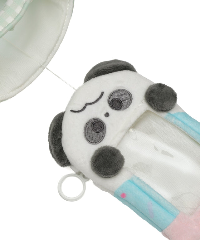 スイーツアニマルカードホルダーリールキーホルダー