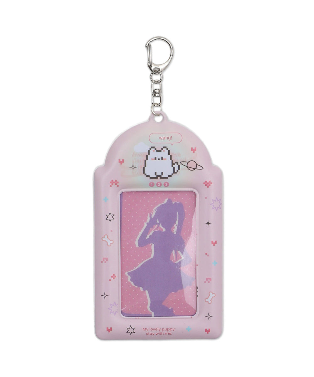 ドットアニマルカードホルダーキーホルダー