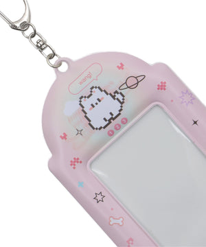 ドットアニマルカードホルダーキーホルダー