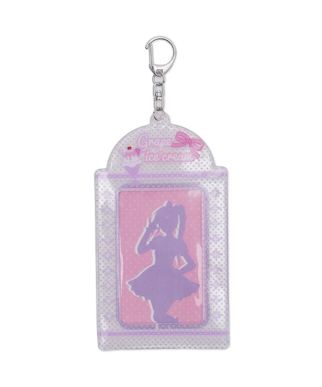 ラメクリアスイーツカードホルダーキーホルダー