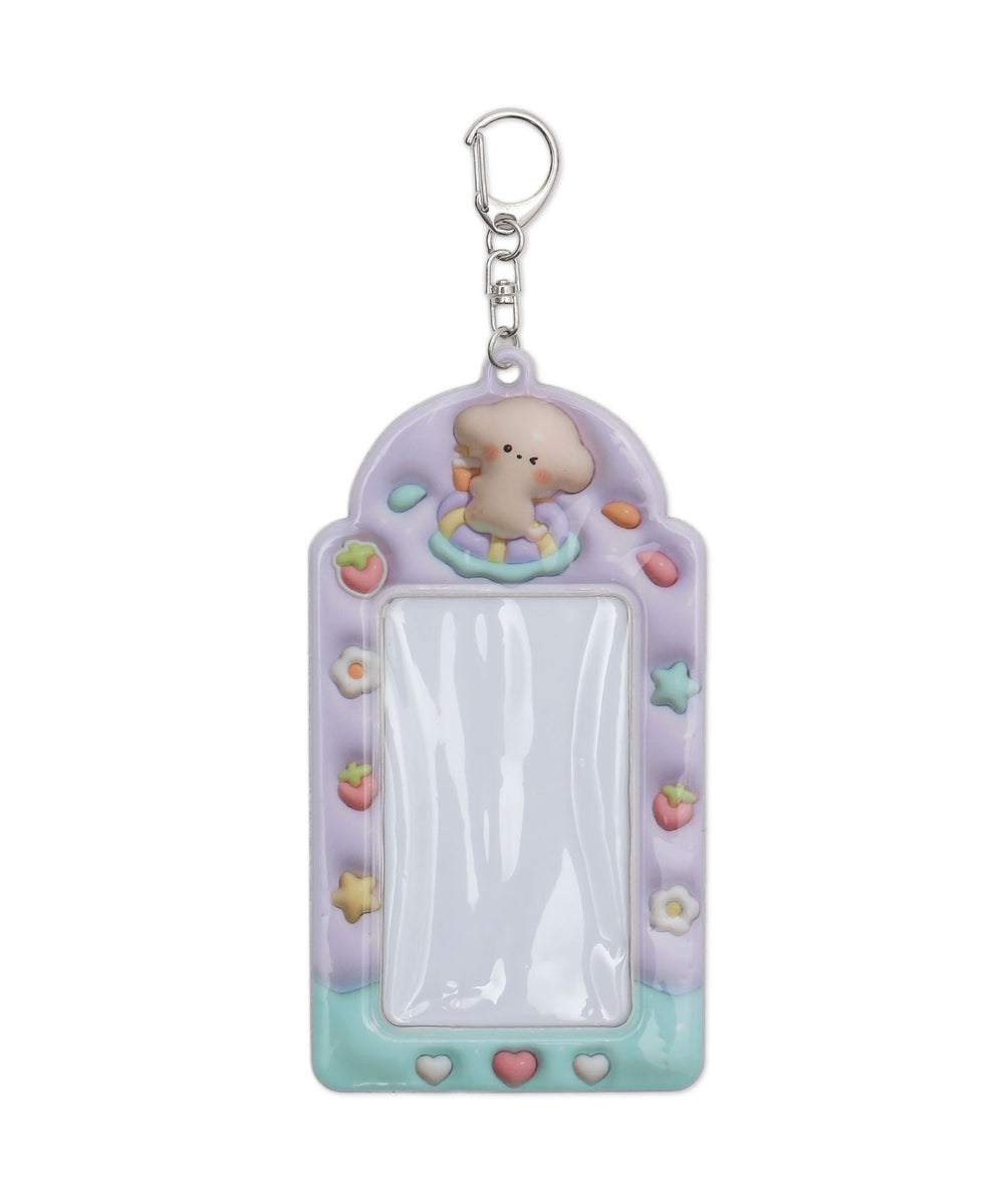 ぷっくりアニマルカードホルダーキーホルダー｜WEGO（ウィゴー