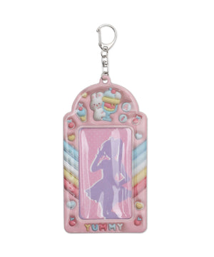 ぷっくりアニマルカードホルダーキーホルダー