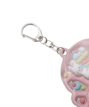 ぷっくりアニマルカードホルダーキーホルダー