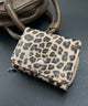 シンプルフラップミニウォレット/レオパード(柄１)