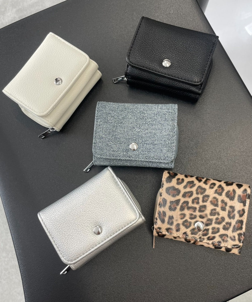 シンプルフラップミニウォレット