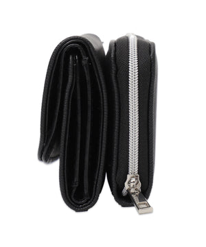 キラキラパーツフラップウォレット