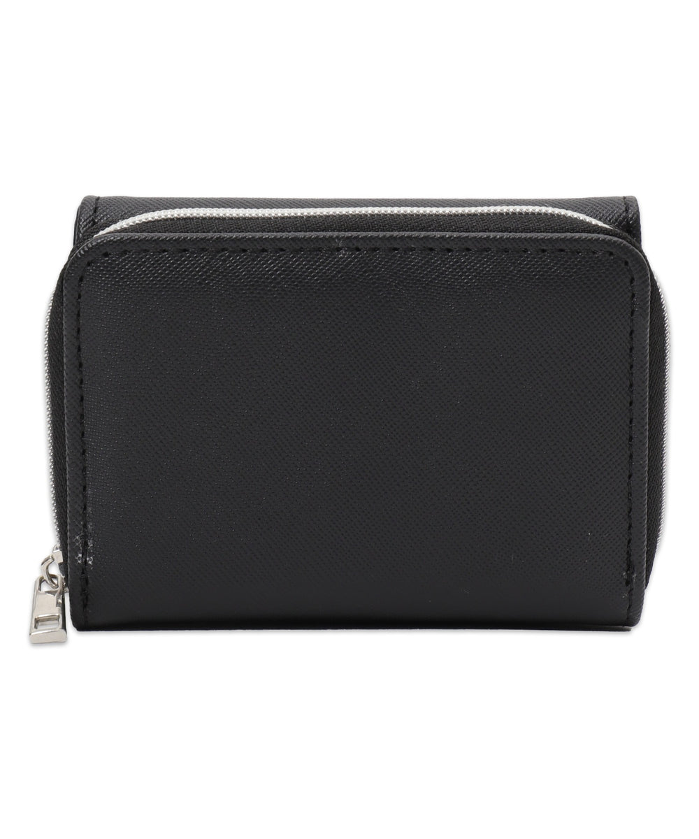 キラキラパーツフラップウォレット