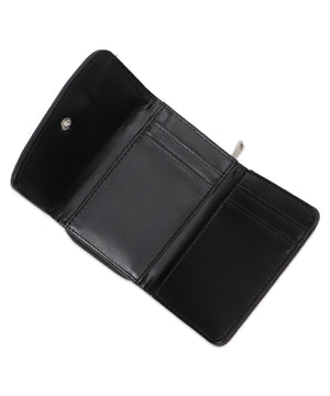 キラキラパーツフラップウォレット