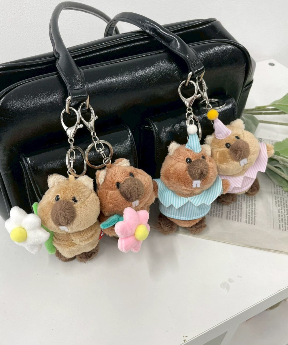 出っ歯あにまるぬいぐるみキーホルダー