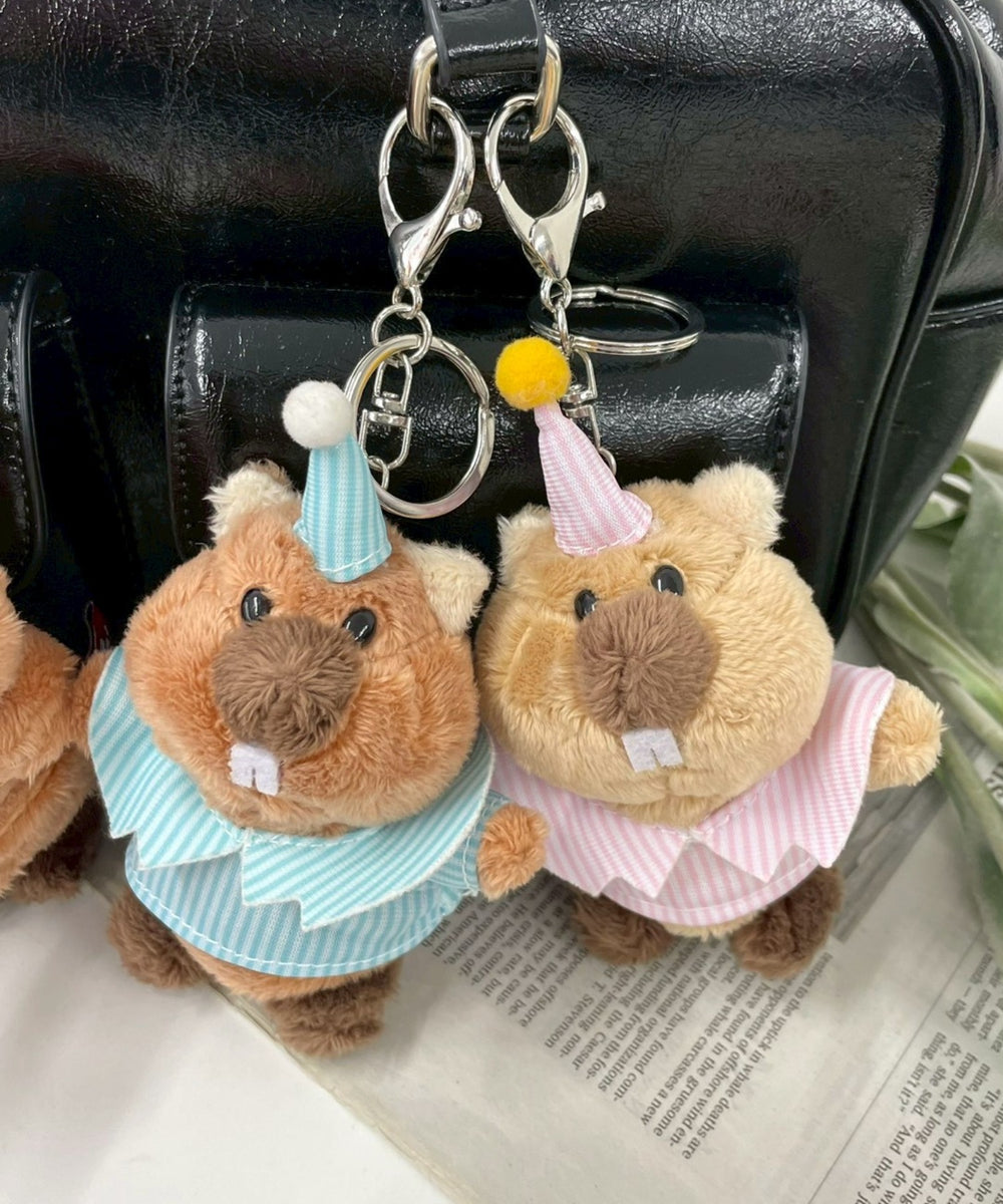 出っ歯あにまるぬいぐるみキーホルダー