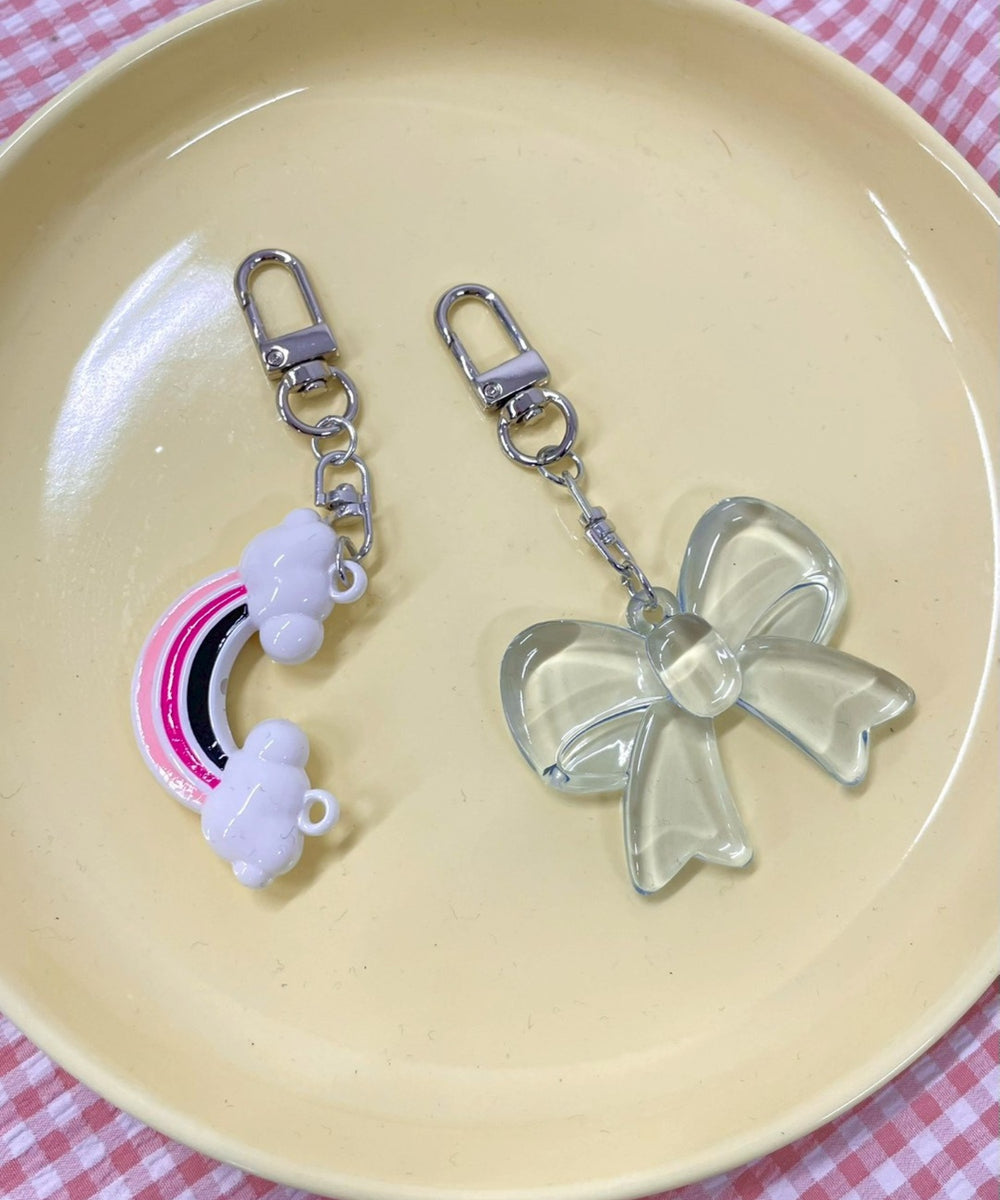 シンプルモチーフキーホルダー