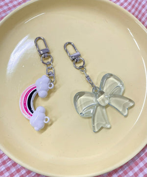 シンプルモチーフキーホルダー