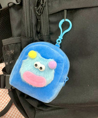 カラフルくまくまモンスターぬいぐるみポーチ
