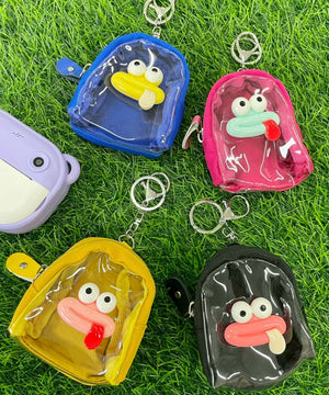 モンスタークリアリュックミニポーチ