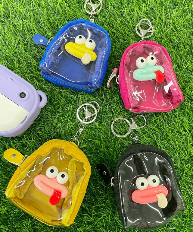 モンスタークリアリュックミニポーチ